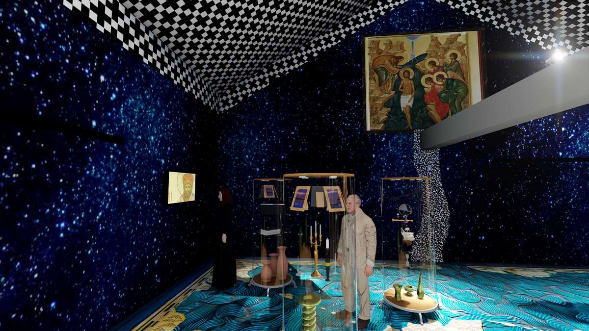 Музей святителя Иннокентия - музейные витрины